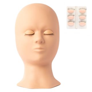 Set: Mannequin head + 3 pairs of eyes