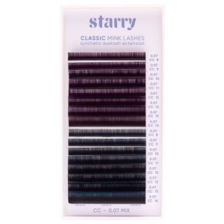 Purple - Blue Ombre MIX CC 0.07 x 8-14mm