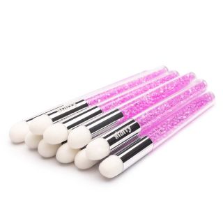 Eyelash cleansing brush, violet crystal 10pcs