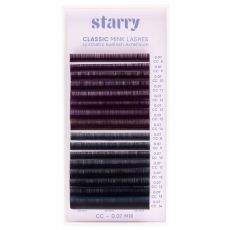 Purple - Blue Ombre MIX CC 0.07 x 8-14mm 0 Starry lashes